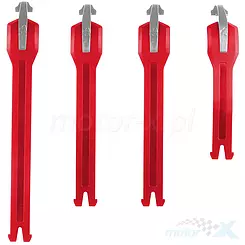 Zestaw pasków do butów LEATT CROSS GPX 5.5 FLEXLOCK STRAP KIT RED