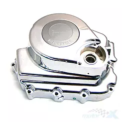 Pokrywa silnika prawa chrom logo Junak M11/M16 125-320 OHC 4T LC