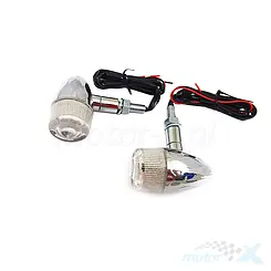 Kierunkowskazy LED, chrom, Almot L008-B