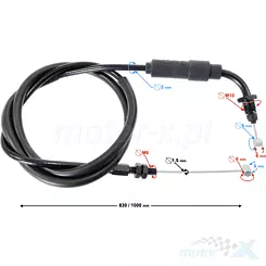 Linka gazu Voge 525 DSX