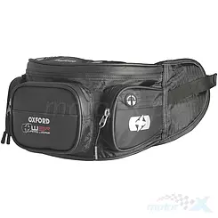 Torba bagażowa na pasku, czarna, Oxford XW3R Waist Bag
