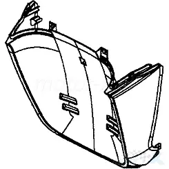 Osłona przednia dolna CAP Kymco People S