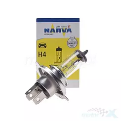 Żarówka H4 P43T 12V 60/55W biała Narva