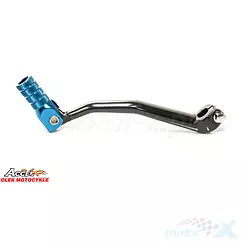 Dźwignia zmiany biegów, aluminiowa, czarna, końcówka niebieska, Accel SCL720253BL YAMAHA YZ 250 '99-'04 