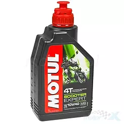 Olej silnikowy 4T Motul Scooter Expert MB 4T 10W40 półsyntetyczny 1L