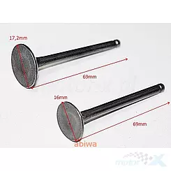 Zawory komplet 69mm 139FMB 50 4T AC