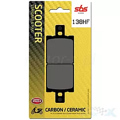 Klocki hamulcowe ceramiczne SBS Ceramic Street 138HF