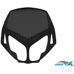 Osłona reflektora TNT, czarna, Derbi Senda DRD Racing / DRD Pro / DRD Limited 04-09