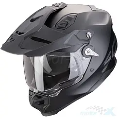 Kask motocyklowy offroad, czarny (mat), Scorpion ADF-9000 Air 