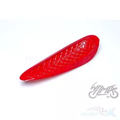 Zaślepka osłony kierownicy prawa czerwona Yukimoto Dragon / Jonway Adventure 125
