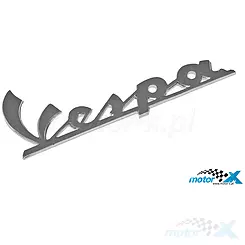 Emblemat Vespa, przedni, aluminiowy, Vespa 50-125 67-82