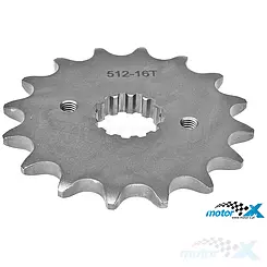 Zębatka przednia Chiaravalli 520, 16z, Kawasaki 250-550 / Suzuki GS 500 E/F