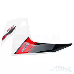 Osłona przednia boczna prawa biało-czerwona Romet Arrow Fly RS 50