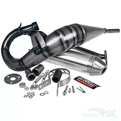 Tłumik, wydech, homologowany, Giannelli Enduro Aluminium, Rieju MRX / RR 