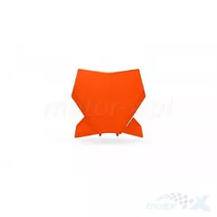Tablica na numer startowy, pomarańczowa, UFO Plast KT05013127