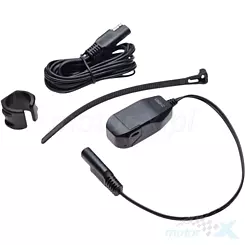 Ładowarka USB C na kierownicę, szybkie ładowanie USB C 36W, w zestawie złącze SAE