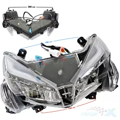 Lampa przednia reflektor Barton Flash