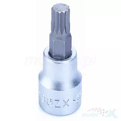 612115 Nasadka 3/8", z końcówką wkrętakową, profil ZX M8   236/2ZX