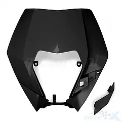 Osłona przednia górna czarna  UFO Plast KTM EXC / EXC-F 09-13