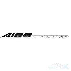 Naklejka "AIBS" lewa Kymco AK 550 Premium