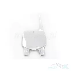 Tablica na numer startowy biała UFO Plast Kawasaki KX 125 / 250 / 500 96-02