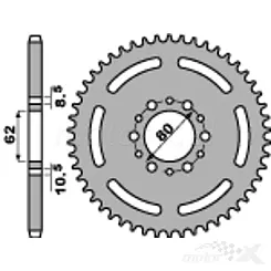 Zębatka tylna 520 40 zębów PBR 845 (JTR845)