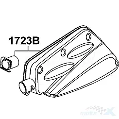 Pokrywa filtra powietrza Kymco Super 8 / Agility R16