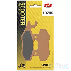 Klocki hamulcowe  spiekane SBS Sinter Maxi Scooter 197MS