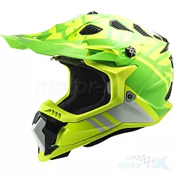 Kask offroad LS2 MX700 Subverter Evo Gammax Hi-Vis Yellow 