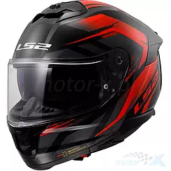 Kask integralny LS2 FF808 Stream II Fury Black Red