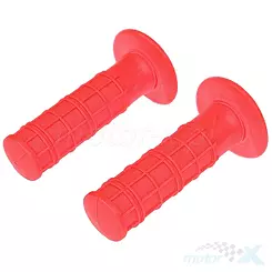 Manetki komplet tuningowe Domino Offroad, czerwone fluo, Aprilia