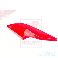 Osłona boczna owiewki lampy przedniej lewa czerwona Romet Z-XT 2019+