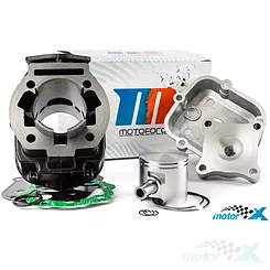 Cylinder kompletny z głowicą Motoforce Sport 70cc, Aprilia / Derbi / Gilera 2006- (D50B)