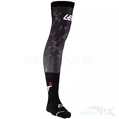 Skarpety motocyklowe, długie, pod ochraniacze, LEATT Knee Brace Socks, BLACK, 43-46