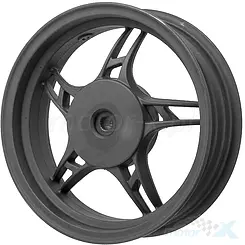 Felga 3.50x12" tylna czarna 18 frezów Junak 607 2T