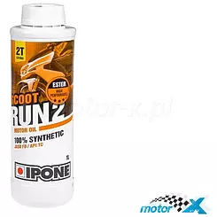 Olej IPONE Scoot Run 2 syntetyczny 2T 1L 