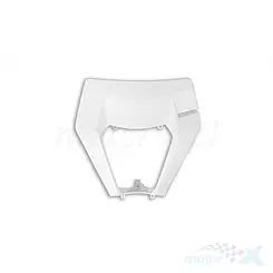 Osłona przednia górna biała UFO Plast KTM EXC / EXC-F 17-19