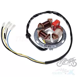 Stator iskrownik, stojan alternatora, Simson 8305.1/4-100 6V 35W/21W