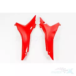 Osłony boczne czerwone UFO Plast Honda CRF 250 / 450 R 13-17