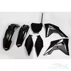 Zestaw osłon nadwozia czarny UFO Plast Honda CRF 250RX / 450RX 