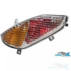 Lampa tylna z kierunkowskazem, lewa, biała, Malaguti Madison 125-250 06- (E)