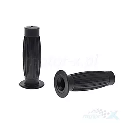 Manetki komplet Leoshi  7/8"+1" 124mm czarna