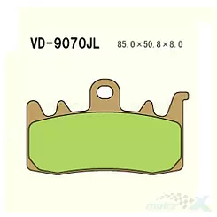Klocki hamulcowe Vesrah VD-9070JL