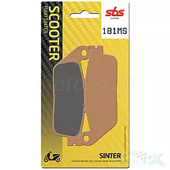 Klocki hamulcowe  spiekane SBS Sinter Maxi Scooter 181MS