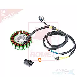 Stator iskrownik, stojan alternatora, Romet ZK 125 FX