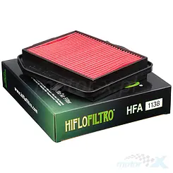 Wkład filtr powietrza papierowy HifloFiltro HFA1138, Honda CB 125 F 21-24