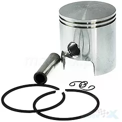 Tłok kompletny 90cc Meteor Minarelli AM6 / 1E40MB 50 2T LC (od 49.00mm do 51.00mm) [różne średnice]