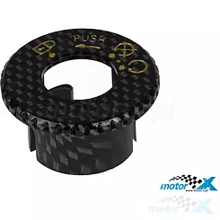 Osłona stacyjki carbon TNT Beta  / CPI / Malaguti / MBK / Keeway / Suzuki / Yamaha
