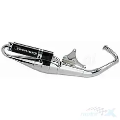 Wydech Tecnigas RS-II Chrom Peugeot AC / LC vertical  (E)