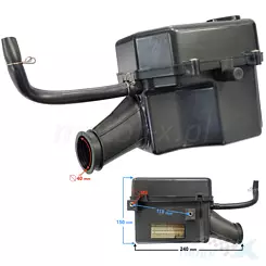 Filtr powietrza kompletny Barton Street-R 125
